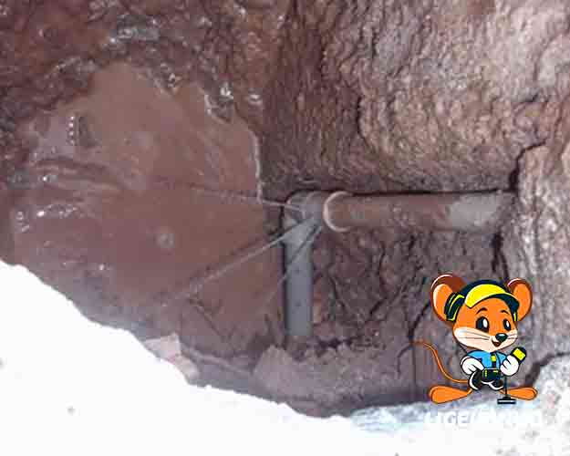 Serviço de reparo de vazamento Sabesp com detector Geofone