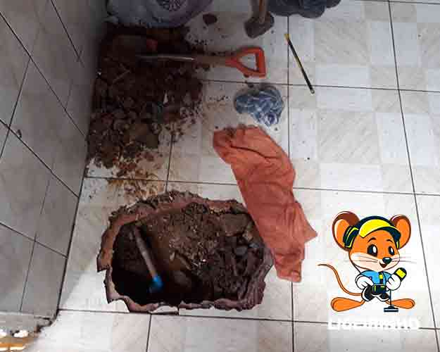 Detecção técnica de vazamento Sabesp SP