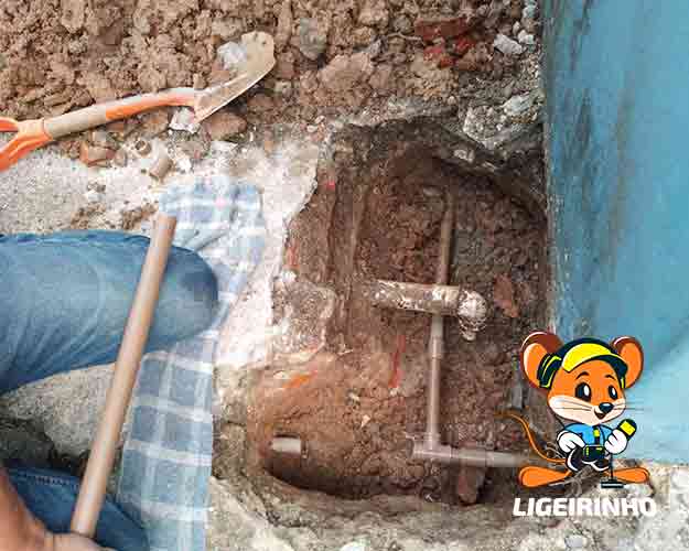 Caça vazamento de agua especializado conta alta