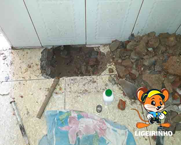 Conserto de infiltração de agua profissional Ligeirinho
