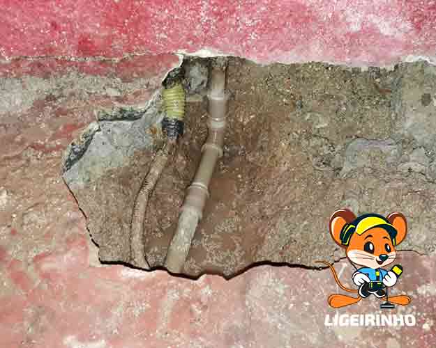 Encanador de vazamentos de agua urgente Ligeirinho