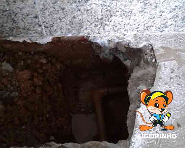 Conserto técnico infiltração na parede, solo, teto, laje e coluna com detector Geofone