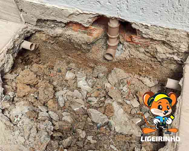 Caça vazamento de água na parede, solo, teto, laje e coluna Vila Leopoldina